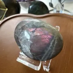 ①ラブラドライト　ミニパーム、タンブル、握り石