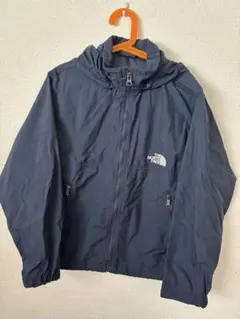 THE NORTH FACE ネイビー フード付　薄手ジャケット　キッズ　140