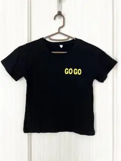 黒のGO GO STOP Tシャツ