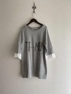 wafflish waffle カットソー ビーズ飾り付き si-ho sup