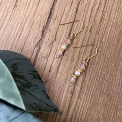 B105 【優しさと癒し】ローズクォーツ パール 真珠