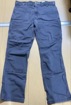 マジ頼む】Carhartt ダブルニー ライトグレー - メルカリ
