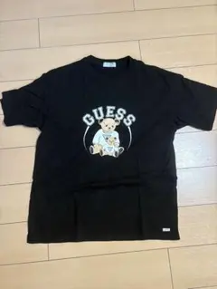 GUESS Tシャツ ブラック ベア