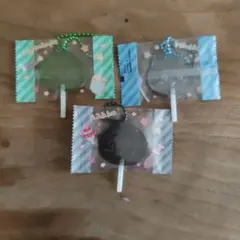 ちいかわ　キャンディチャームズグミ 3種　ハチワレ　くりまんじゅう、ラッコ