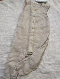 H&M 80 リネン　オールインワン