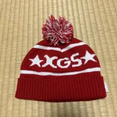x-girl stages XGS ロゴ ニット帽 キッズ エックスガールのサムネイル