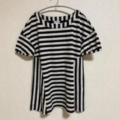 ホコモモラシビラ半袖ボーダーカットソーサイズ40レディース美品春夏のサムネイル