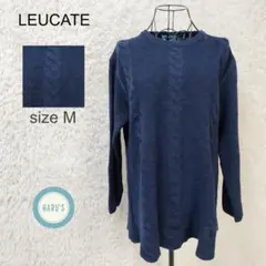 LEUCATE ルカート トップス ニット セーター ネイビー系 サイズM