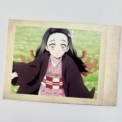 竈門禰豆子 ぱしゃこれ 無限列車編 劇場版 鬼滅の刃 09 ねずこ カード 写真