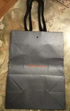 GIORGIO ARMANI　アルマーニ　ショップ紙袋　ミニサイズ光沢ブラック