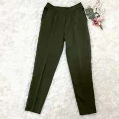 アルマデザイン (S) テーパードパンツ ストレッチ きれいめカジュアル