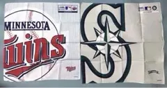 MLB ノベルティ ハンカチ 2枚 未使用 まとめ売り