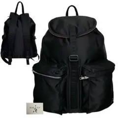 未使用級✨ポーター PORTER タンカー リュック バックパック 巾着 黒