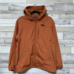 FIRST DOWN マウンテンパーカー M オレンジ