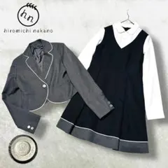 美品 ヒロミチ ナカノ フォーマルドレス ワンピース ジャケットセット 150