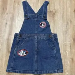 Disneyデニム ジャンバースカート 110cm