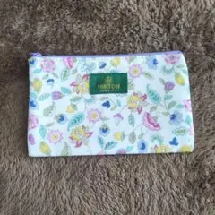 【未使用】MINTON フラットポーチ 花柄のサムネイル