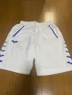 arena アリーナ ハーフパンツ ホワイト Lのサムネイル