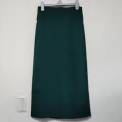 ティップトップハイウエスト タイトスカート 深緑のサムネイル