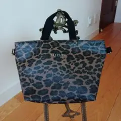 BAYFLOW ヒョウ柄 ミニトートバッグ