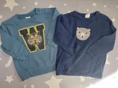 ☆デビロック・H&M♪トレーナー、セーター2枚セット②☆