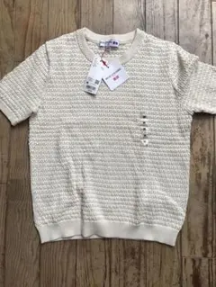 新品タグ付き　ユニクロ×イネス　ポインテールクルーネックセーター　M