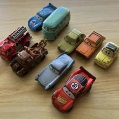 トミカ カーズ 9台セットマックィーン メーター その他