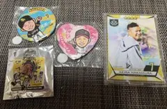#7 中村晃 若鷹ガチャ シークレット タカコレ アクスタ 缶バ
