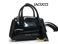 極美品 IACUCCI イアクッチー 2WAY ショルダーバッグ ハンドバッグ