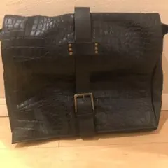 ZARA クロコダイル型押し バッグ