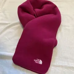 ノースフェイス　ピンク　マフラー