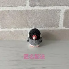 あみぐるみ （絶滅危惧種 鳥）ブンチョウのサムネイル
