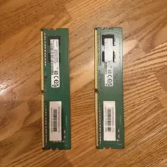 SAMSUNG メモリddr4 8GB×2枚 計16GBのサムネイル