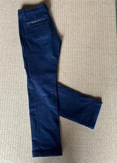 adidas ゴルフパンツ ネイビー レディースＬ