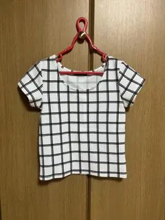 INGNI チェック柄 半袖Tシャツのサムネイル
