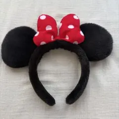 ミニーマウス耳カチューシャ