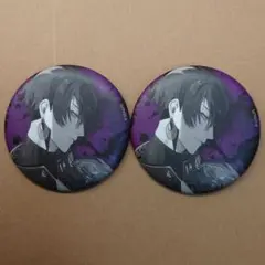 ブラックスター ブラスタ モクレン 缶バッジ