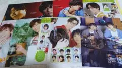 Snow Man 阿部亮平 証明写真 切り抜き 厚紙 デタカ まとめ売り