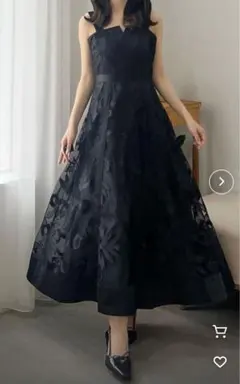 【大人気完売品☆新品タグ付き】カットワークレースキャミワンピース