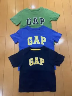 babyGAP Tシャツ 3枚セット (緑、青、紺)