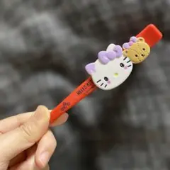 ハローキティ ヘアクリップ クリップ　髪留め　キティ　ヘアアクセサリー