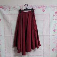 ロングスカート アシンメトリー