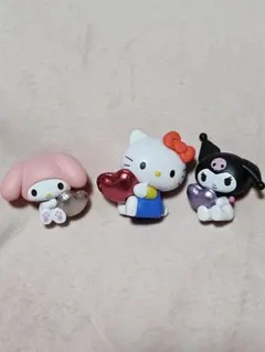 サンリオキャラクター　きらめきバルーンフィギュア　キティ・マイメロ・クロミ