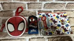 SPIDEY スパイダーマン ポーチ 3点セットのサムネイル