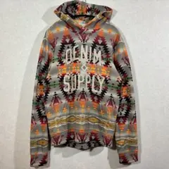 DENIM & SUPPLY RALPH LAUREN ネイティブ柄パーカー