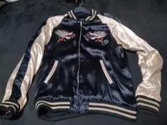 Vansonスカジャン 黒とベージュ　クローズWORST 坊屋春道×デスラビ