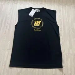 新品タグ付き◎ボールライン　スリーブレスシャツ　XS ブラックのサムネイル