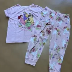 アメリカDisneyストア購入プリンセス パジャマセット ピンク