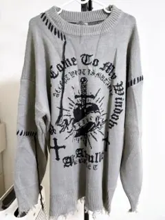 【値下げ/新品未使用】ハートソードニット