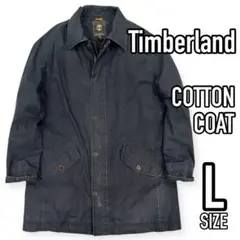 Timberland●コットンコート L モッズコート 黒フェード